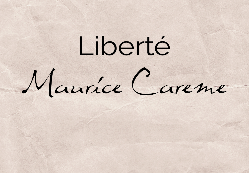 Liberté – Maurice Carême